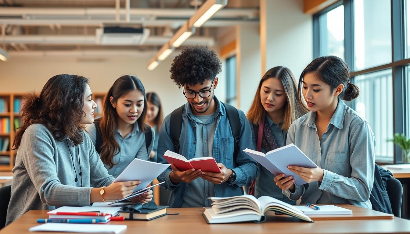 Students and educational resources in a modern learning environment