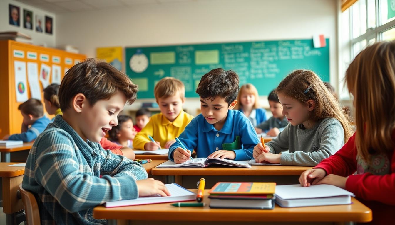 Organized exam preparation notes and academic planner